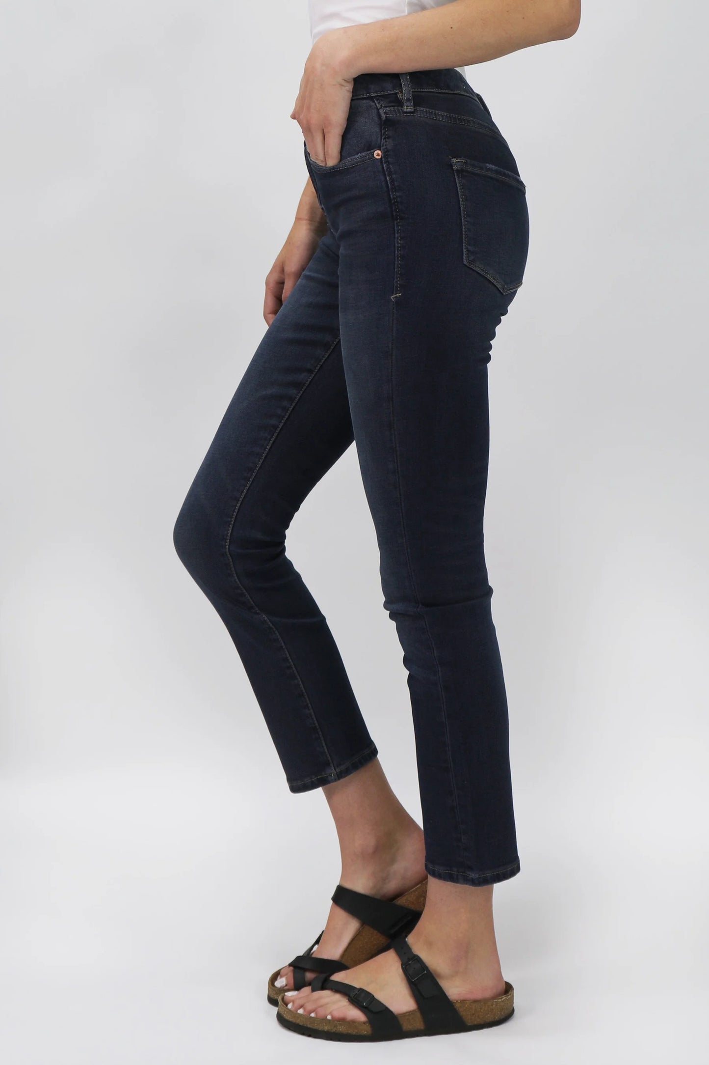 Dear John - Blaire High Rise Ankle Slim Straight Jeans