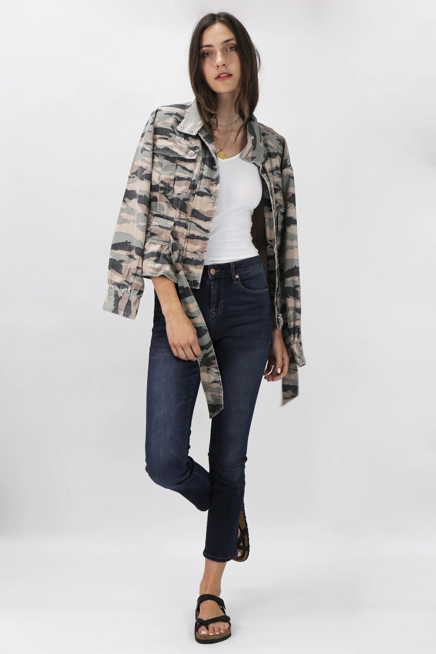 Dear John - Blaire High Rise Ankle Slim Straight Jeans