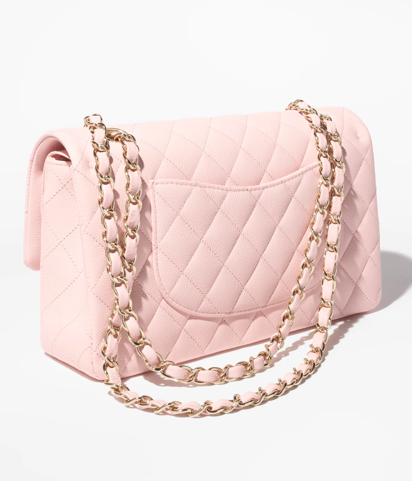 Designer-Inspired Classic 11.12 Light Pink Handbag