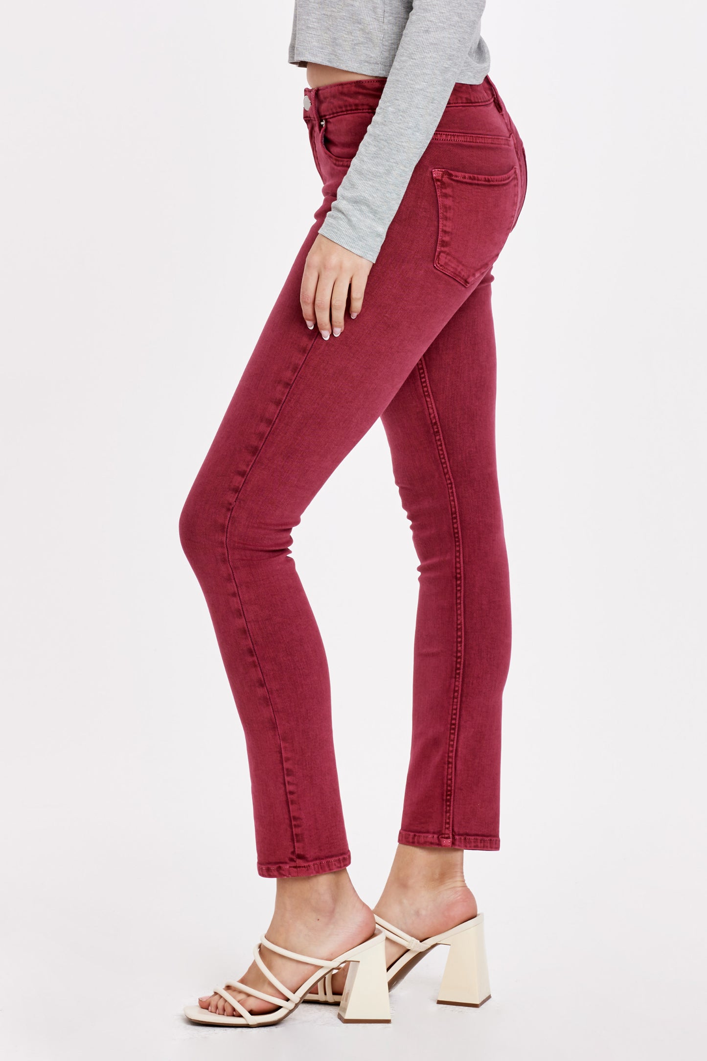 Dear John - Blaire High Rise Ankle Slim Straight Jeans