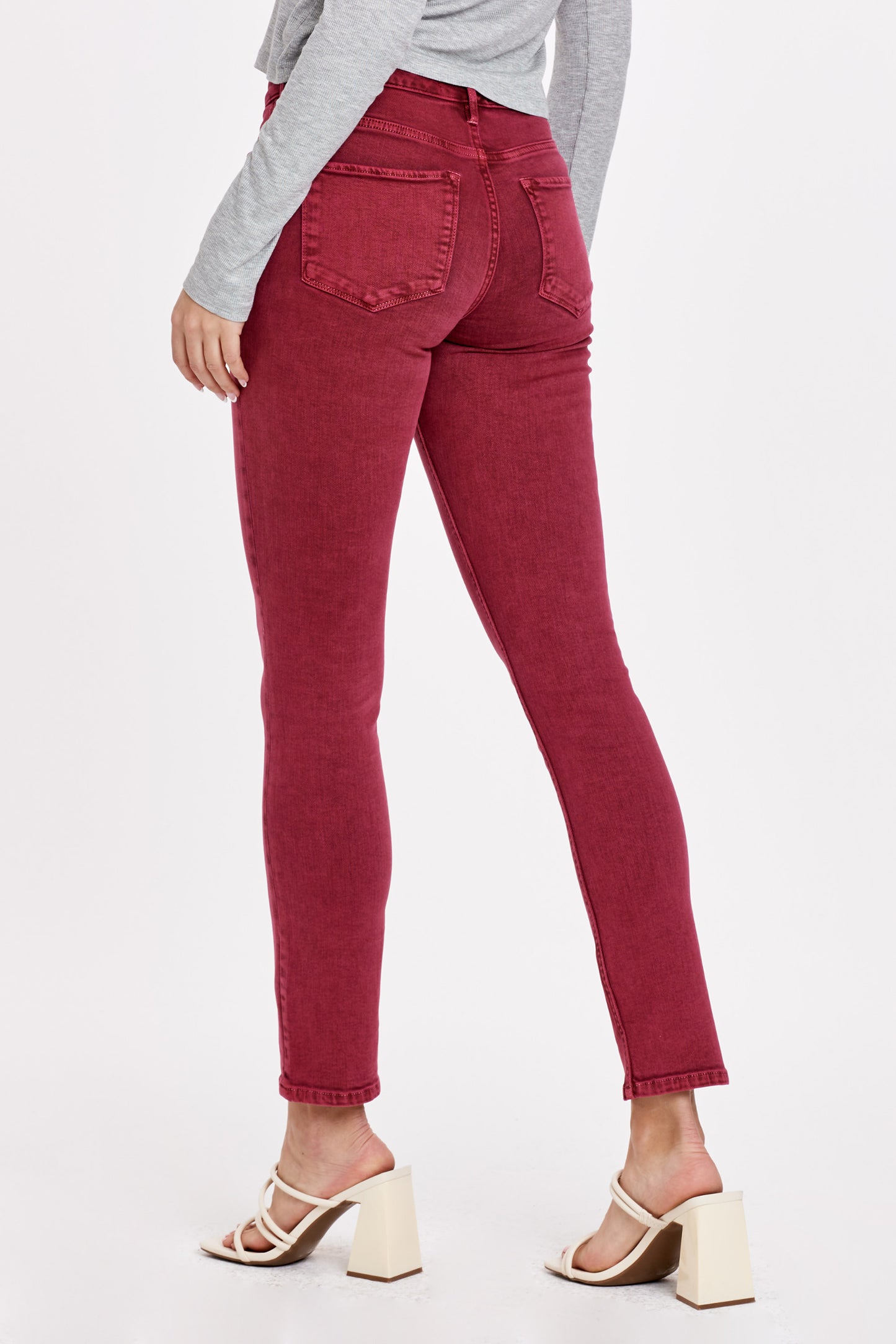 Dear John - Blaire High Rise Ankle Slim Straight Jeans