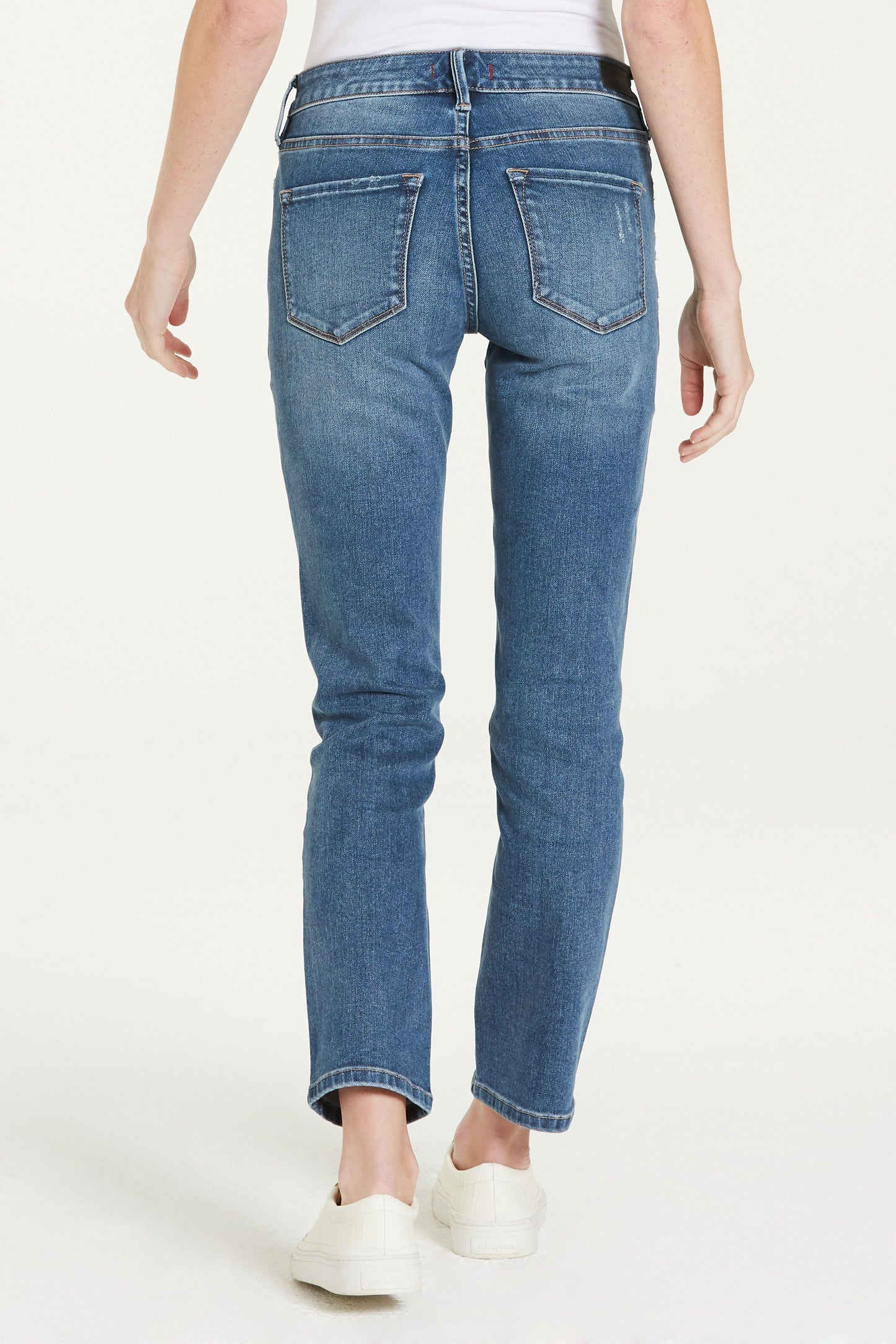 Dear John - Blaire High Rise Ankle Slim Straight Jeans