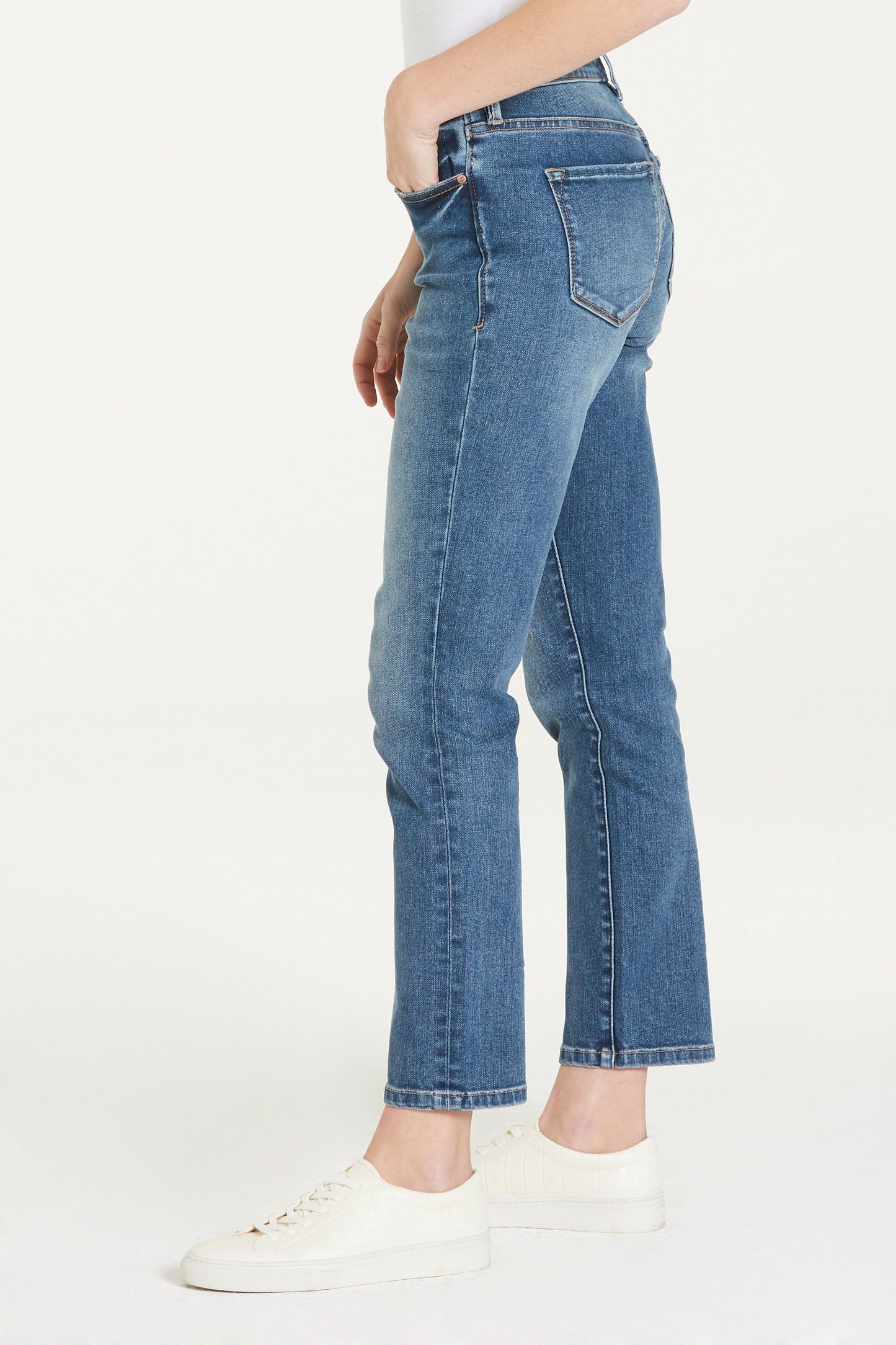 Dear John - Blaire High Rise Ankle Slim Straight Jeans