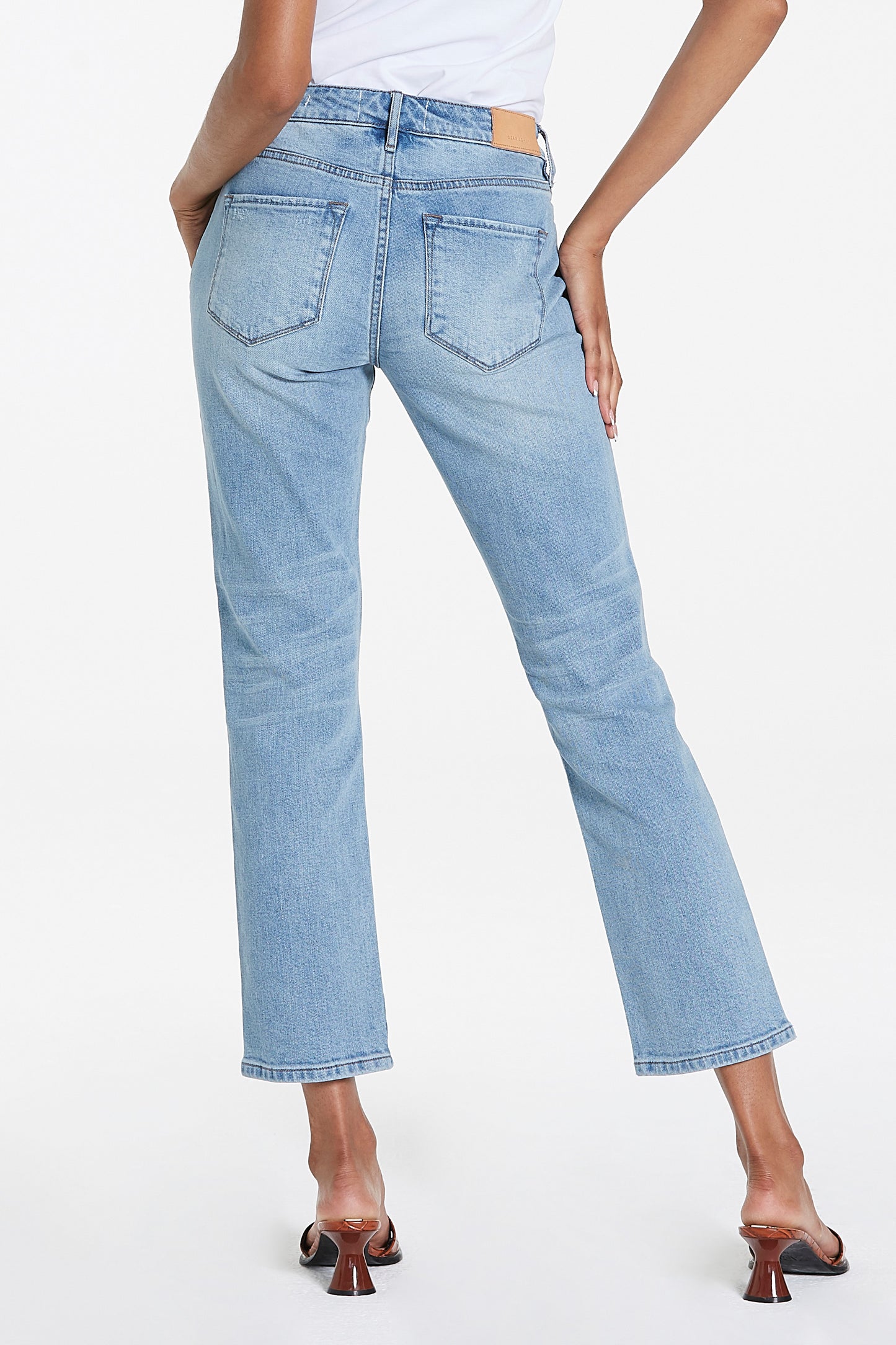 Dear John - Blaire High Rise Ankle Slim Straight Jeans