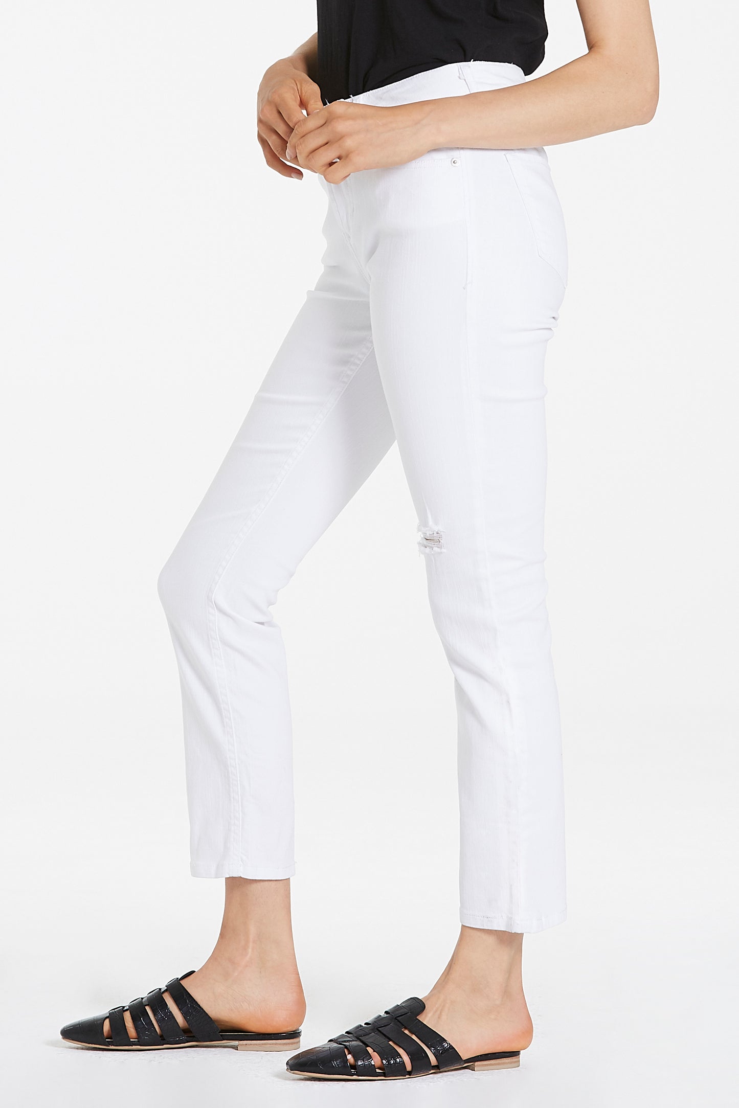 Dear John - Blaire High Rise Ankle Slim Straight Jeans
