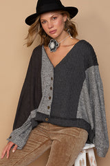 Button Down Knit Cardigan Sweater