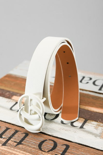 Basic Matte GG Buckle Belt