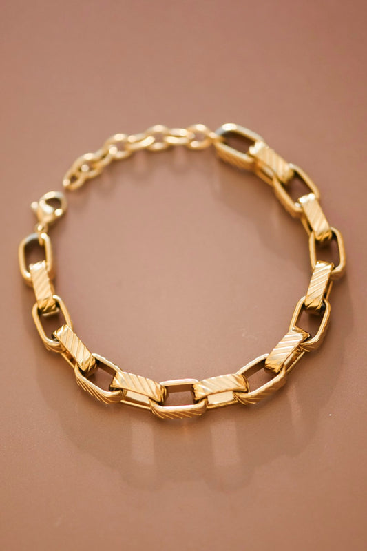 18K Waterproof Stainless Steel Bracelet