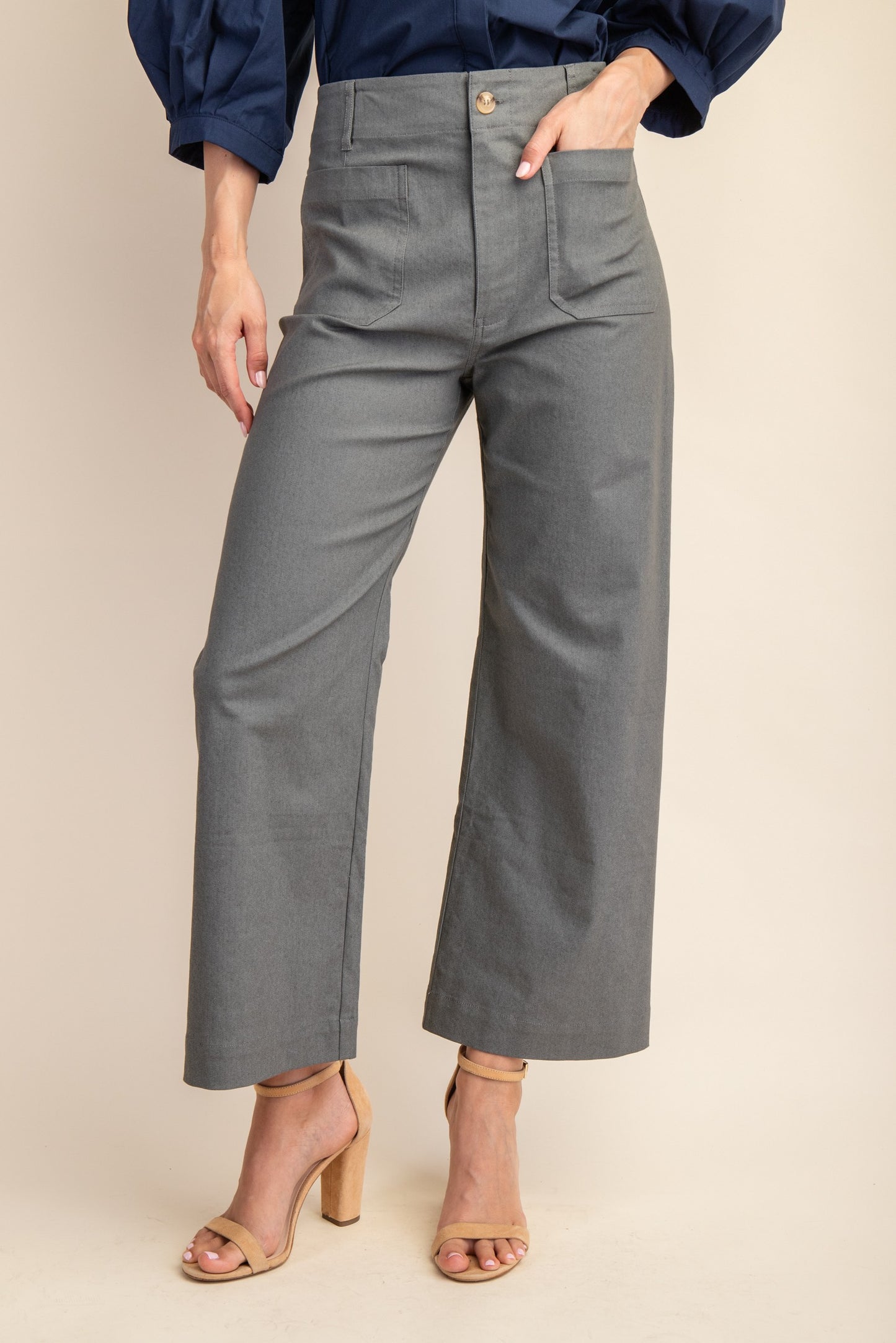 Ankle Cropped Summer Pants