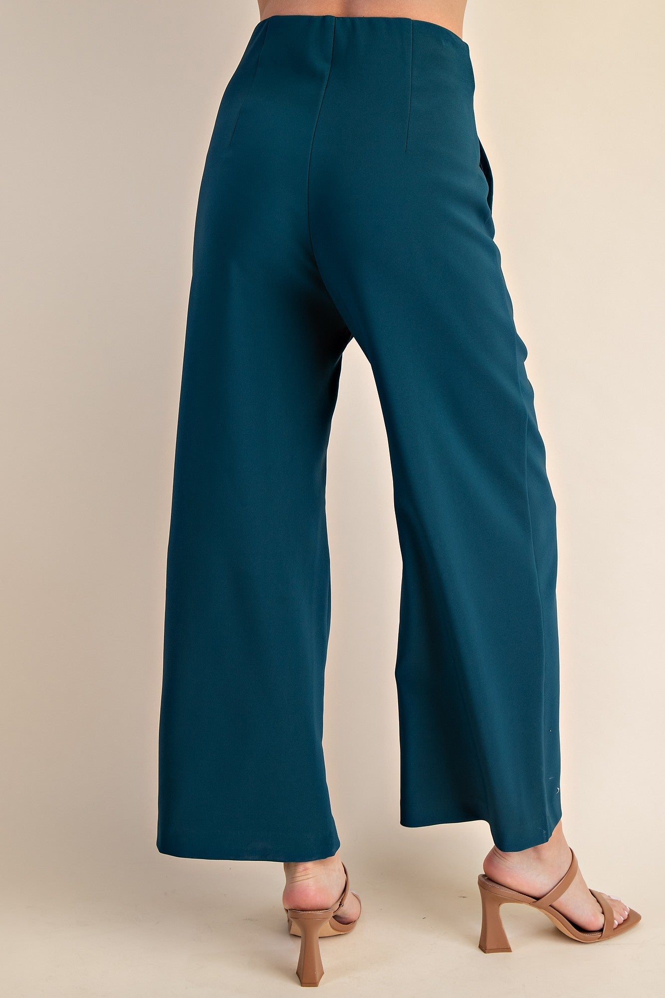 High Waist Wide Pants