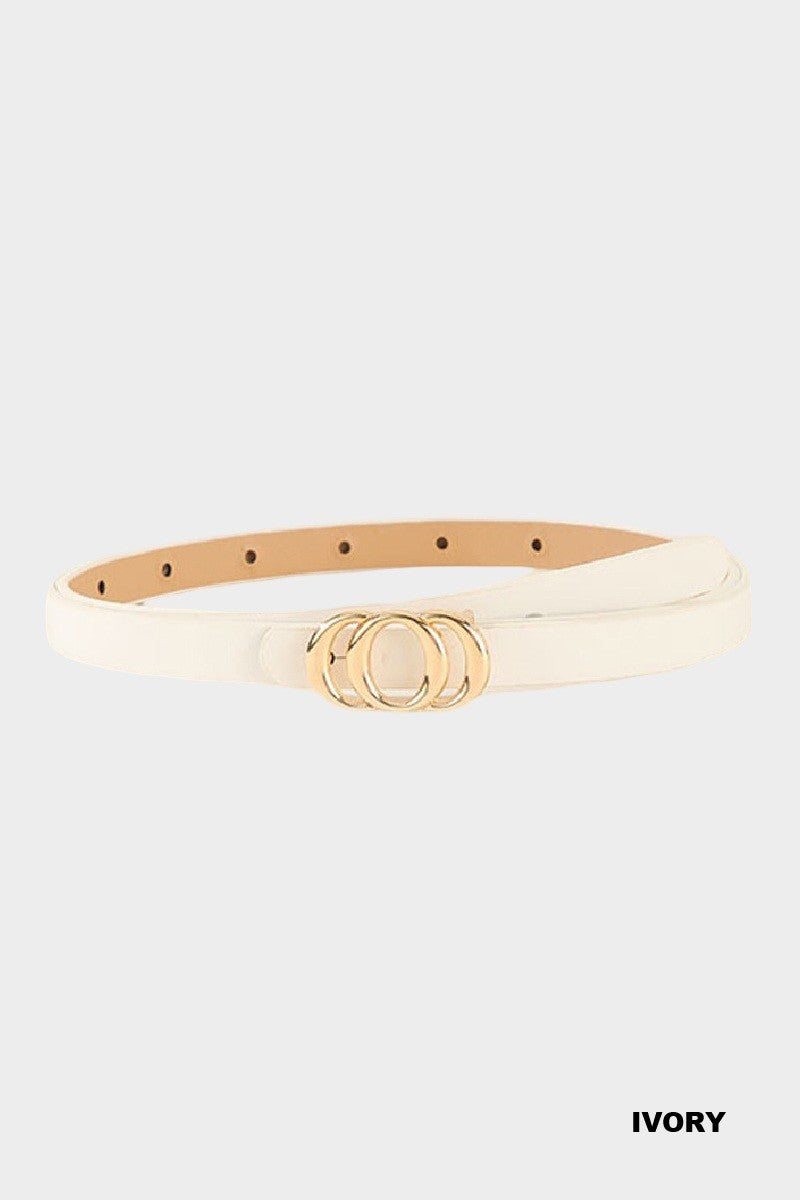 Triple Ring Fashion Belt