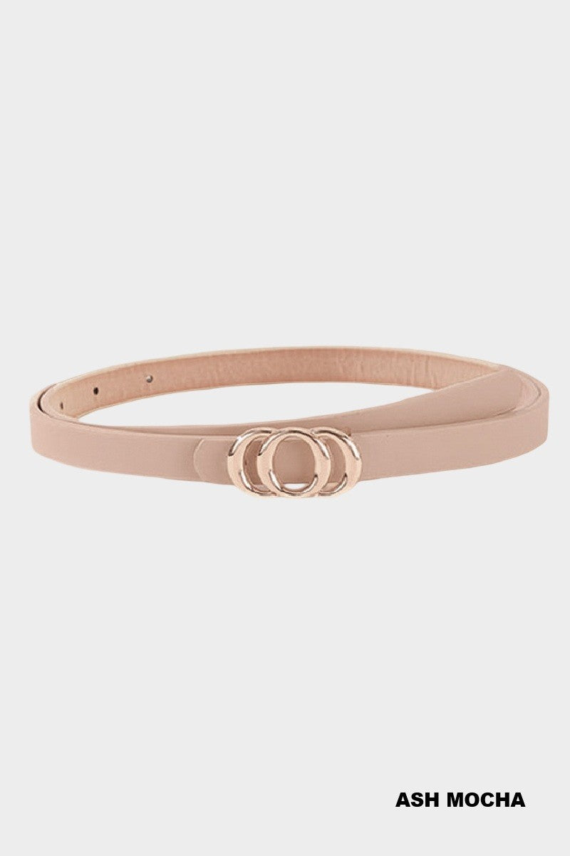 Triple Ring Fashion Belt