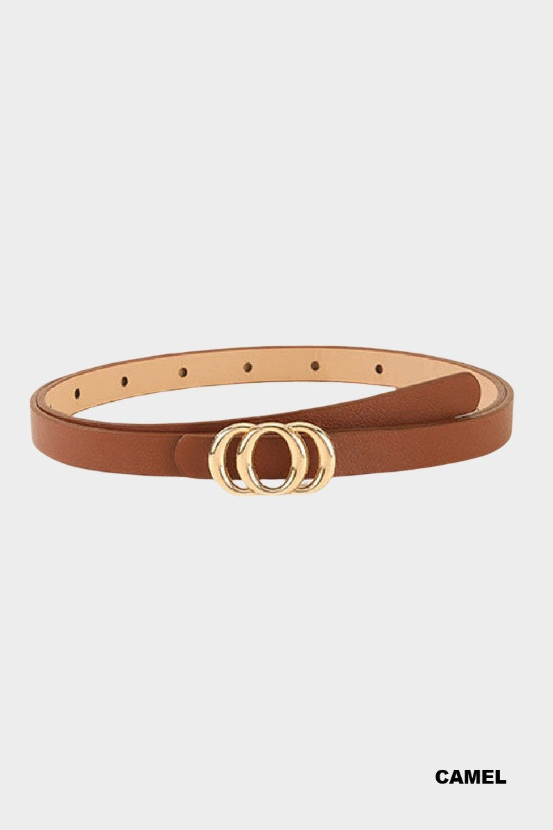 Triple Ring Fashion Belt
