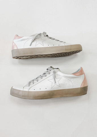 Pearl Pink Mia Sneakers