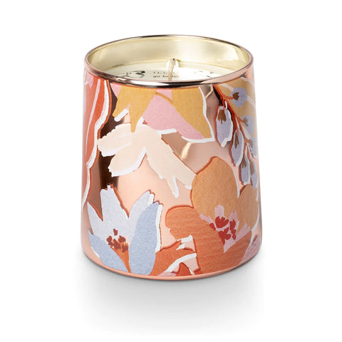 Go Be Lovely - Blood Orange Dahlia Pearl Glass Candle