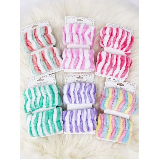Striped Towel Wrist Bands