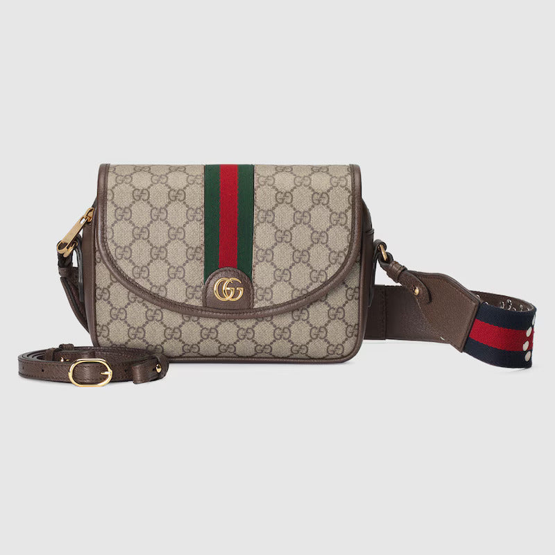 Designer-Inspired Ophidia Small Shoulder Handbag