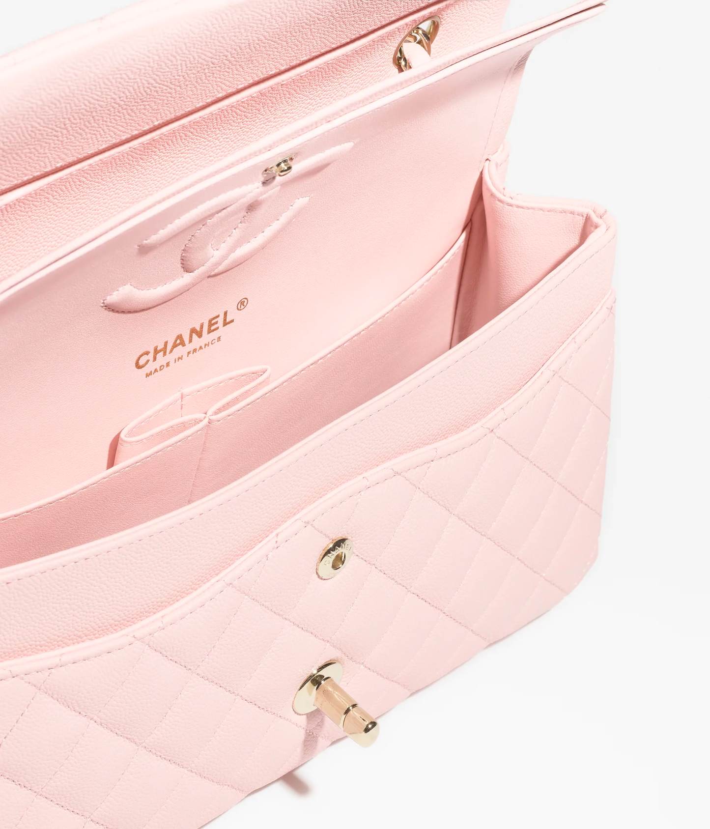 Designer-Inspired Classic 11.12 Light Pink Handbag
