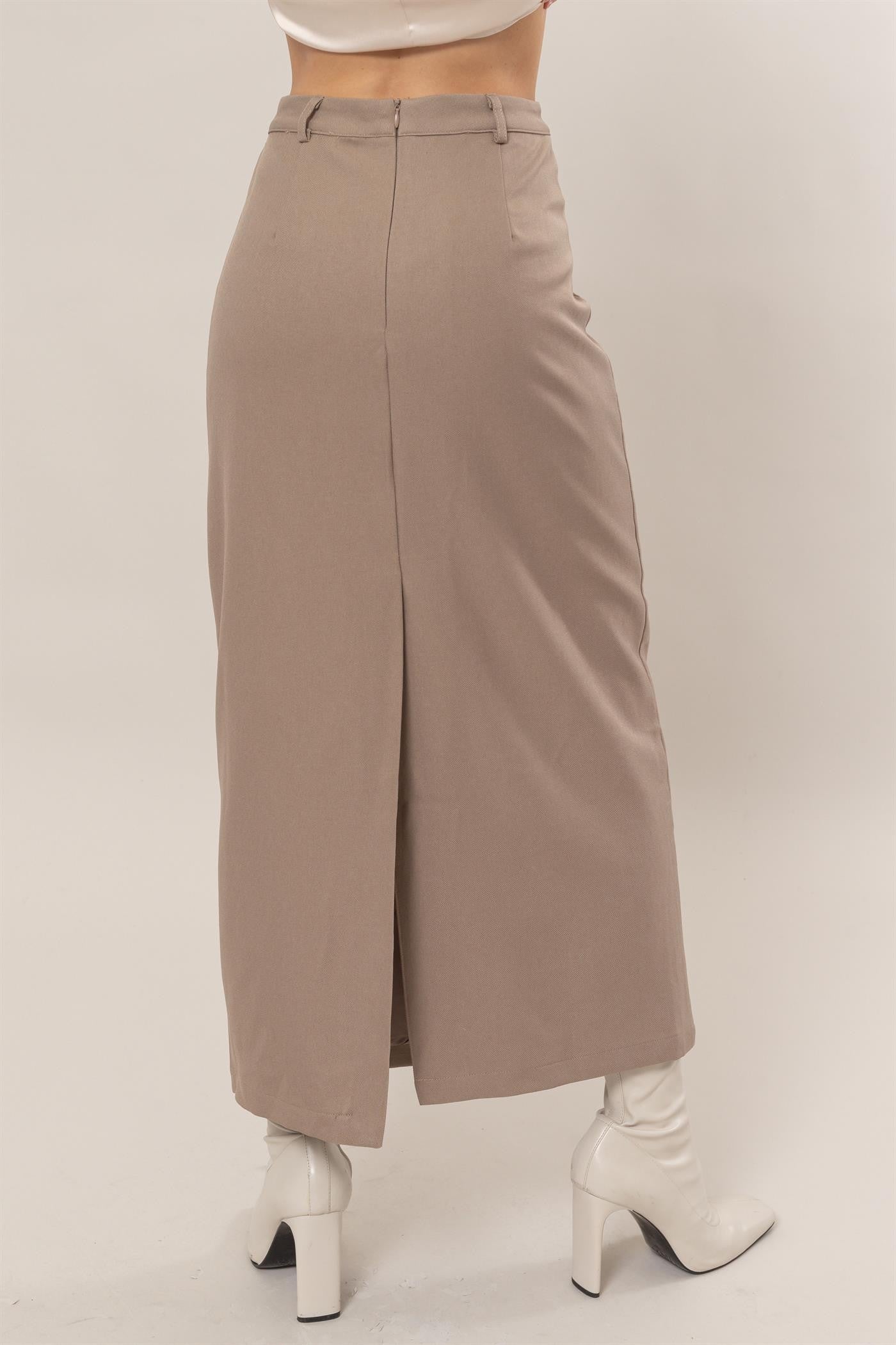 Pencil Midi Skirt