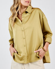 Mood Boost Button-Up Shirt