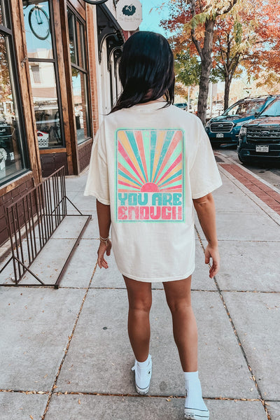 You Are Enough Comfort Color T-Shirt