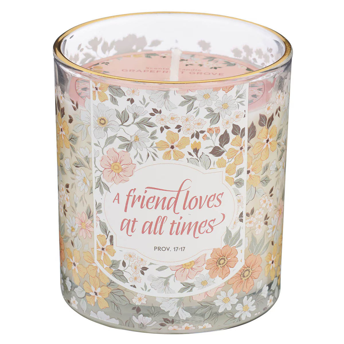 Christian Art Gifts - Glass Jar Candle