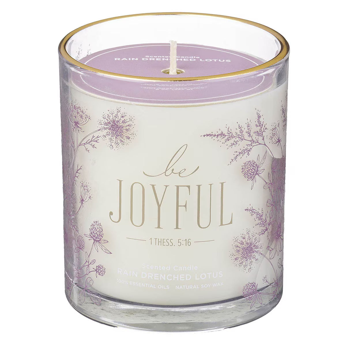 Christian Art Gifts - Glass Jar Candle