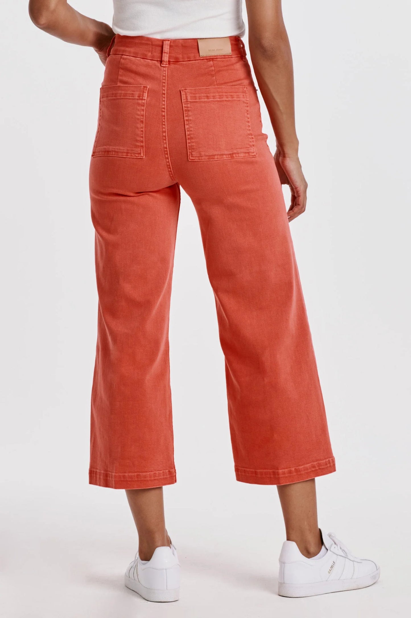 Dear John - Audrey Super High Rise Cropped Wide Leg Jeans