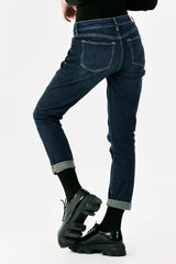 Aiden High Rise Girlfriend Jeans
