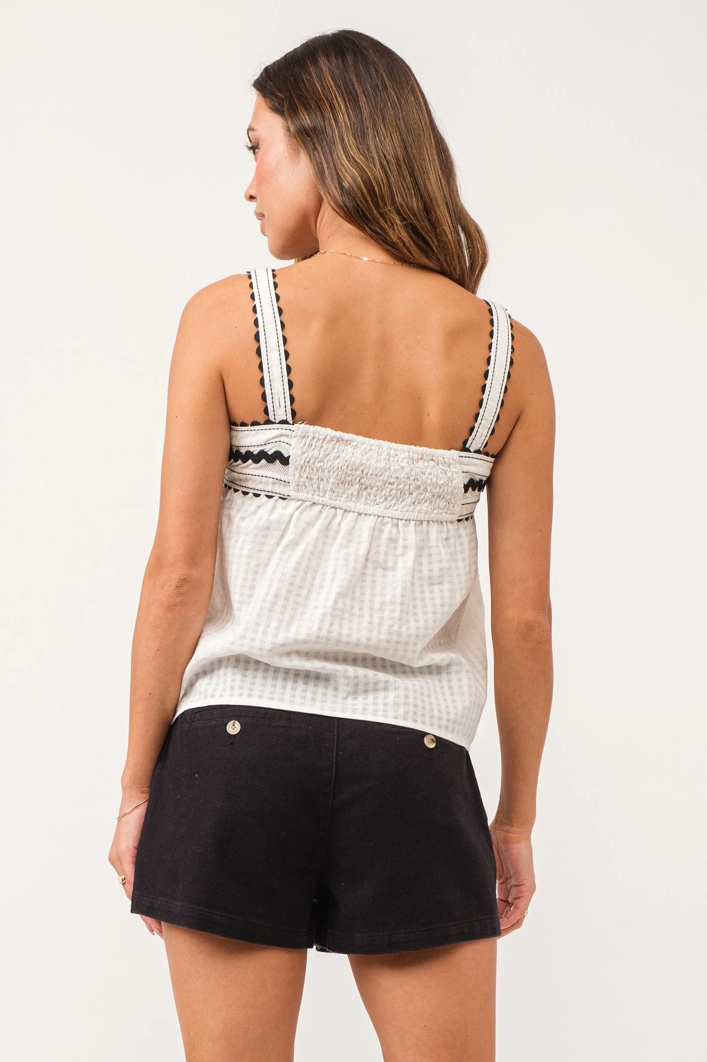 Ulani Ruched Strap Tank