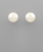 Pearl Stud Earrings