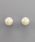 Pearl Stud Earrings