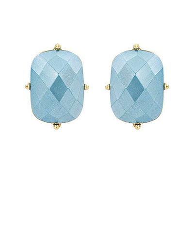 Pearl Finish Acetate Earrings