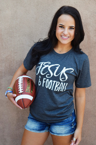 Jesus & Football Comfort Colors T-Shirt