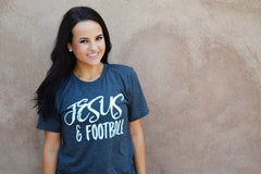 Jesus & Football Comfort Colors T-Shirt
