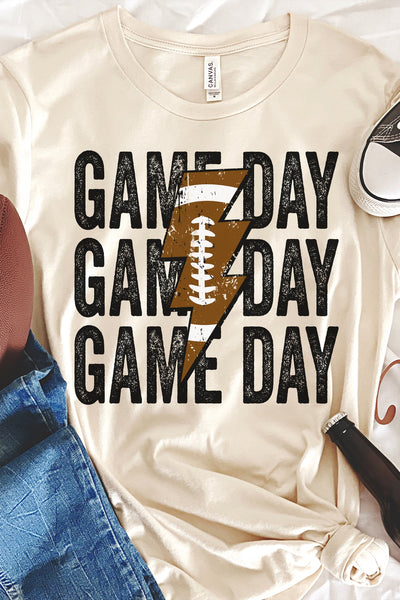 Lightening Game Day Comfort Colors T-Shirt