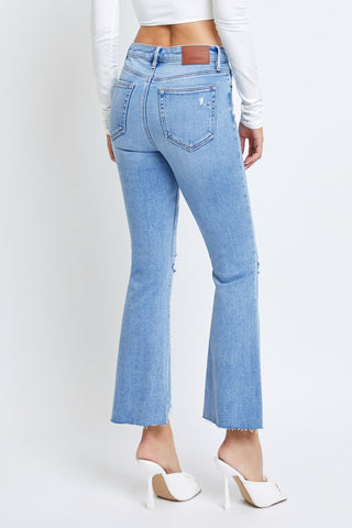 Happi Cropped Flare with Clean Hem