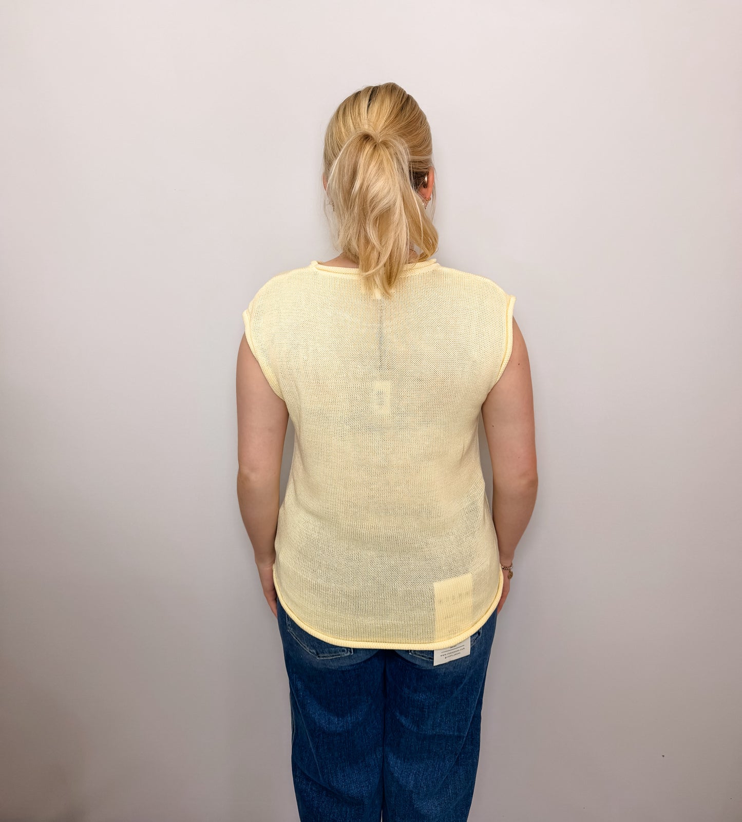Rollup Muscle Tee 'faith' Light Weight Sweater Top