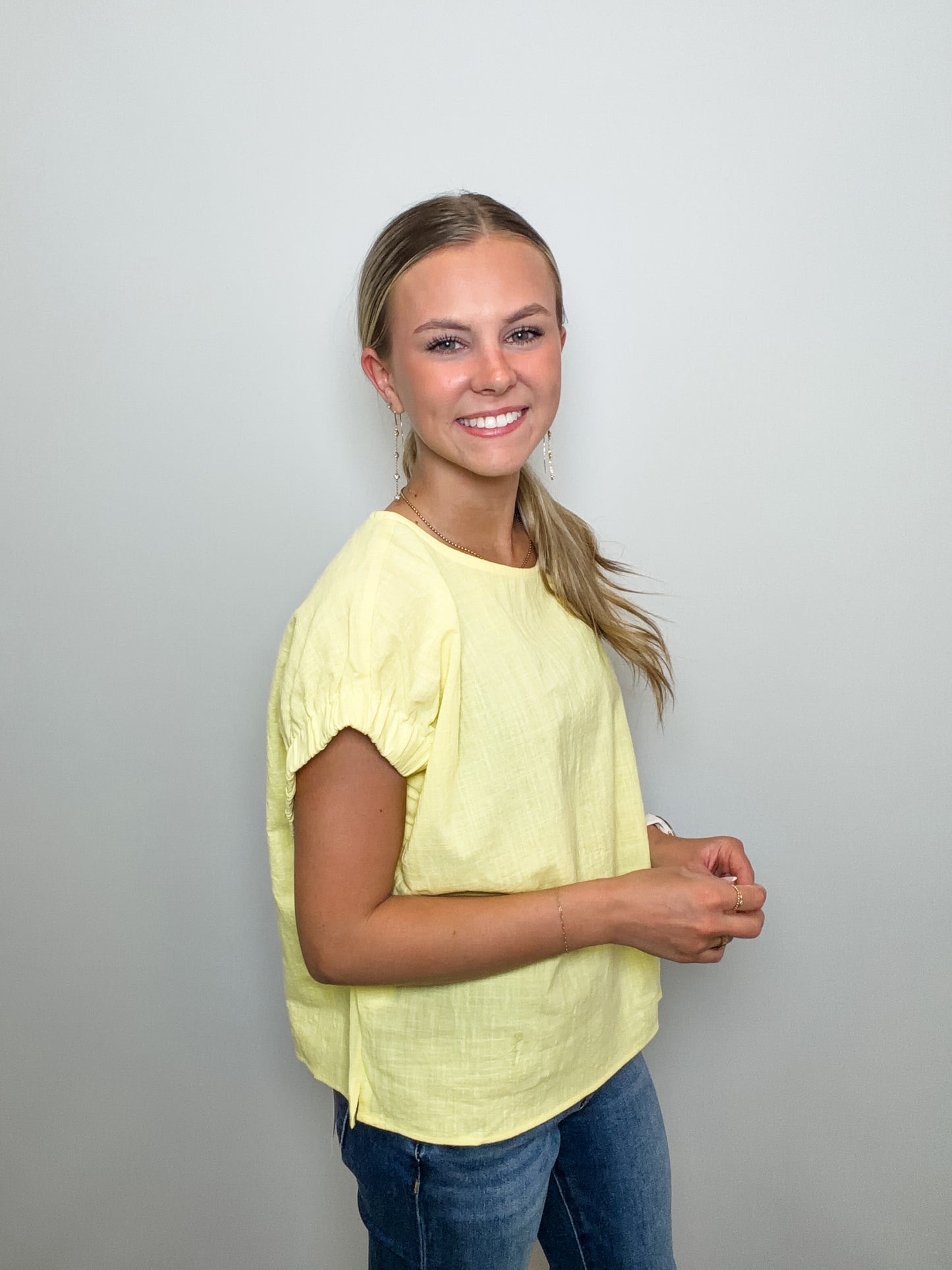 Cotton Easy Loose Fit Top