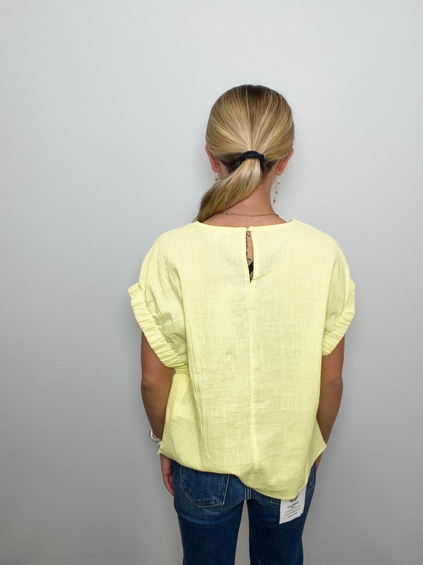 Cotton Easy Loose Fit Top