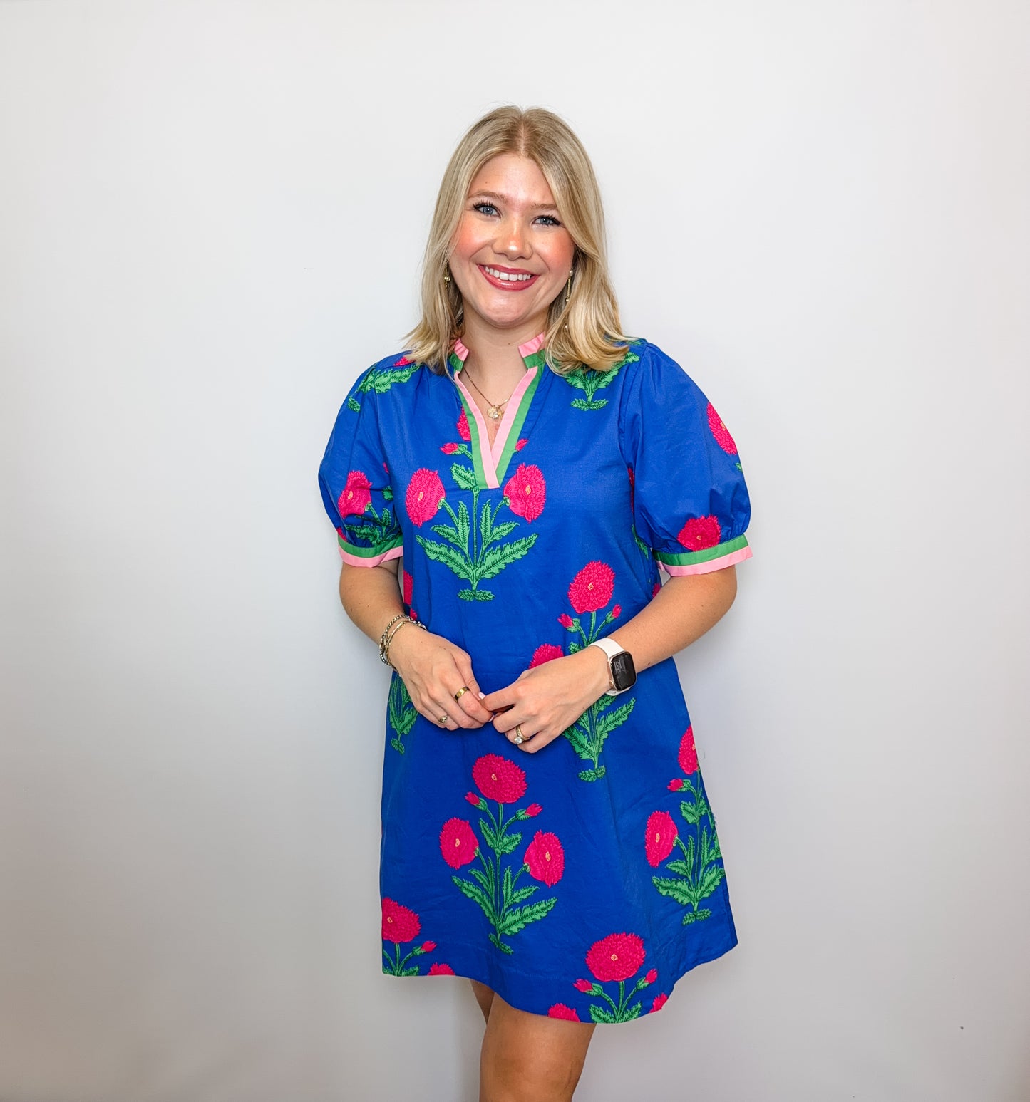 Floral Print Shift Dress