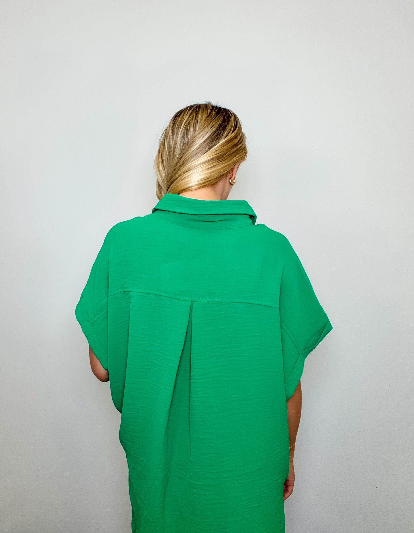Woven Airflow Button Down Shirt