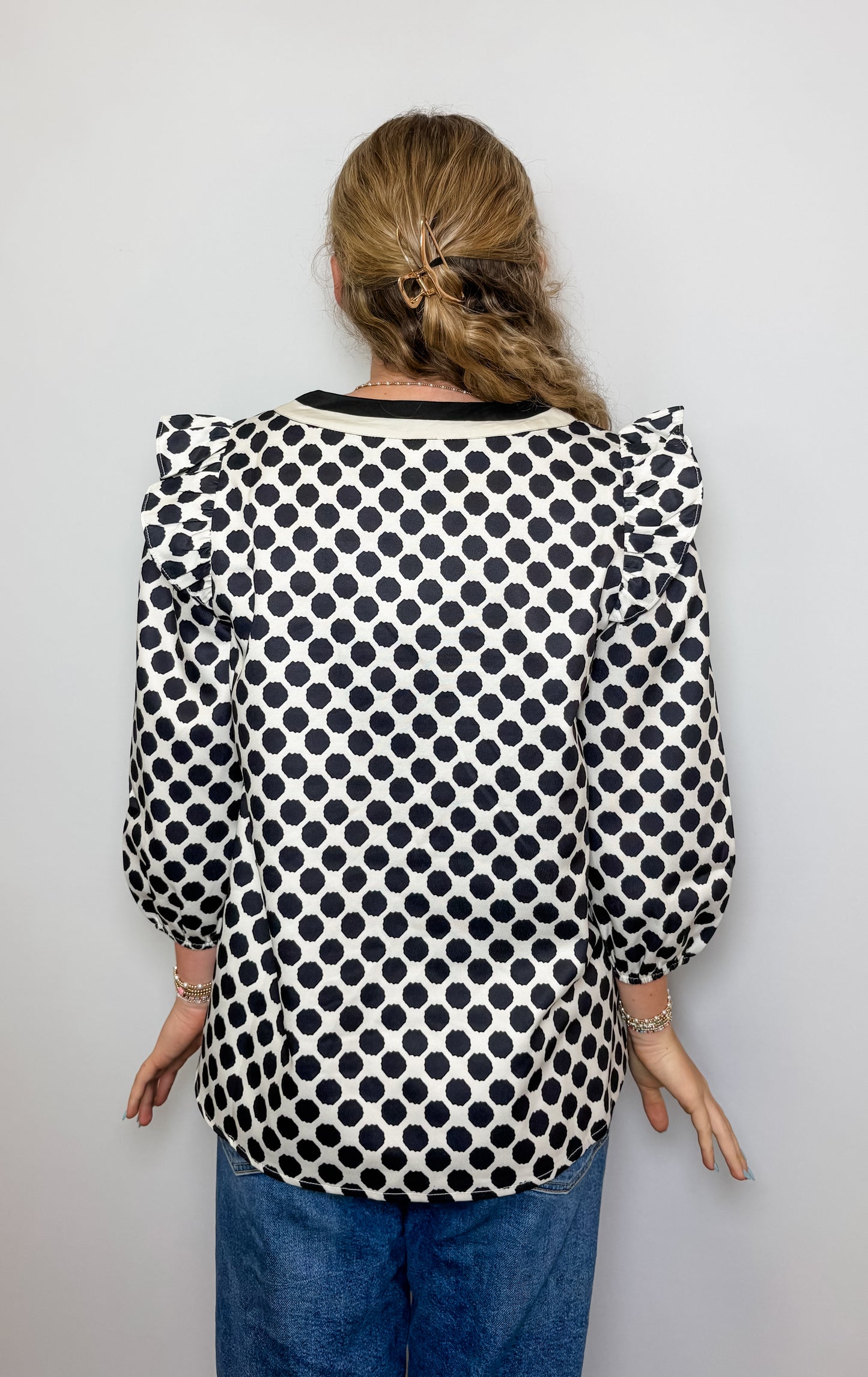 Polka Dot Blouse