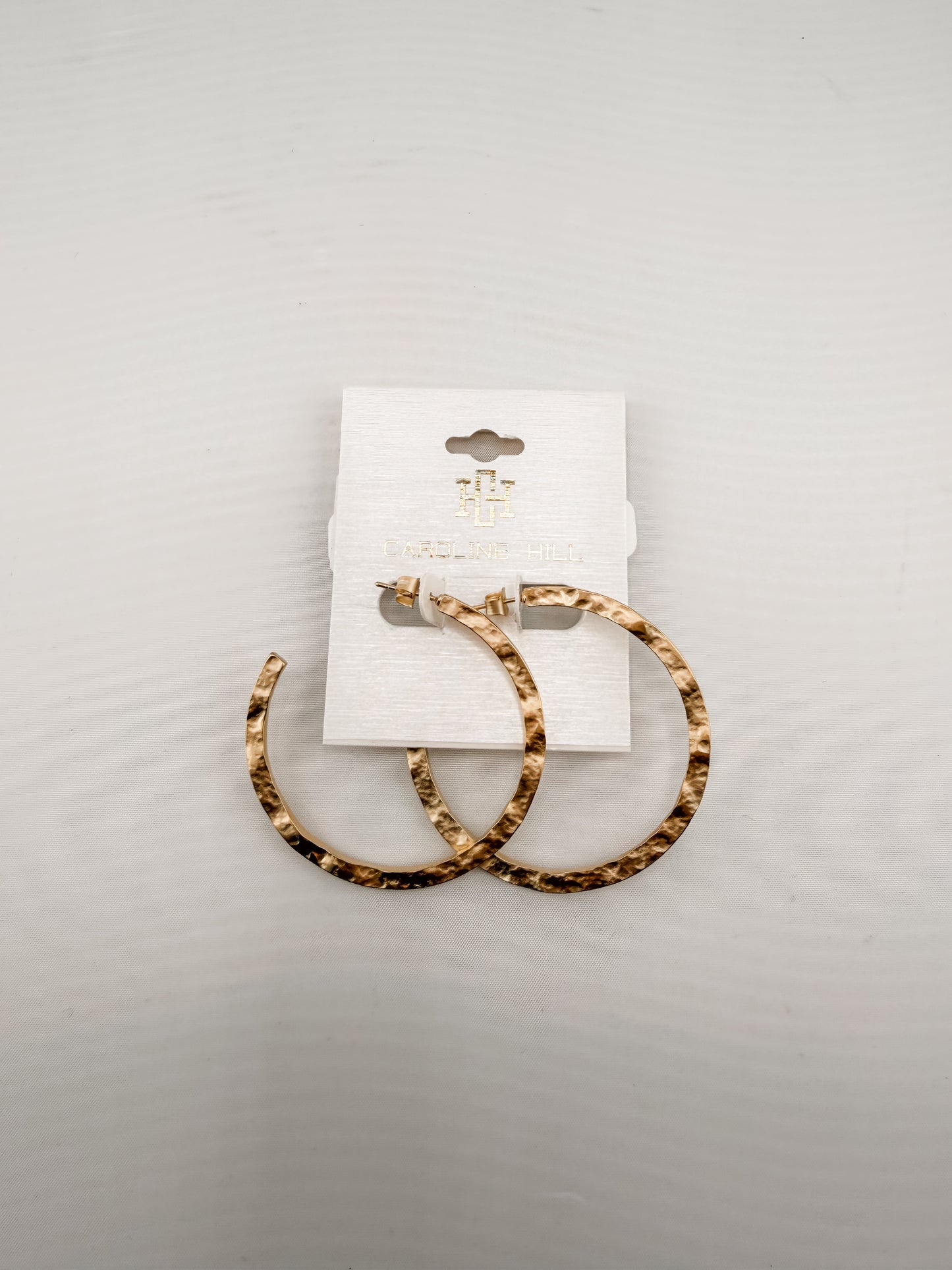 Lovett Hammered Hoop Earrings