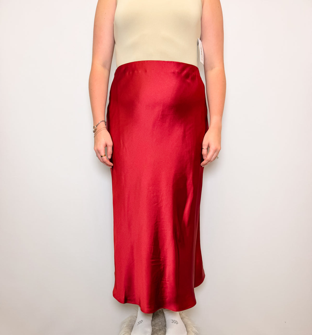 Satin Maxi Skirt