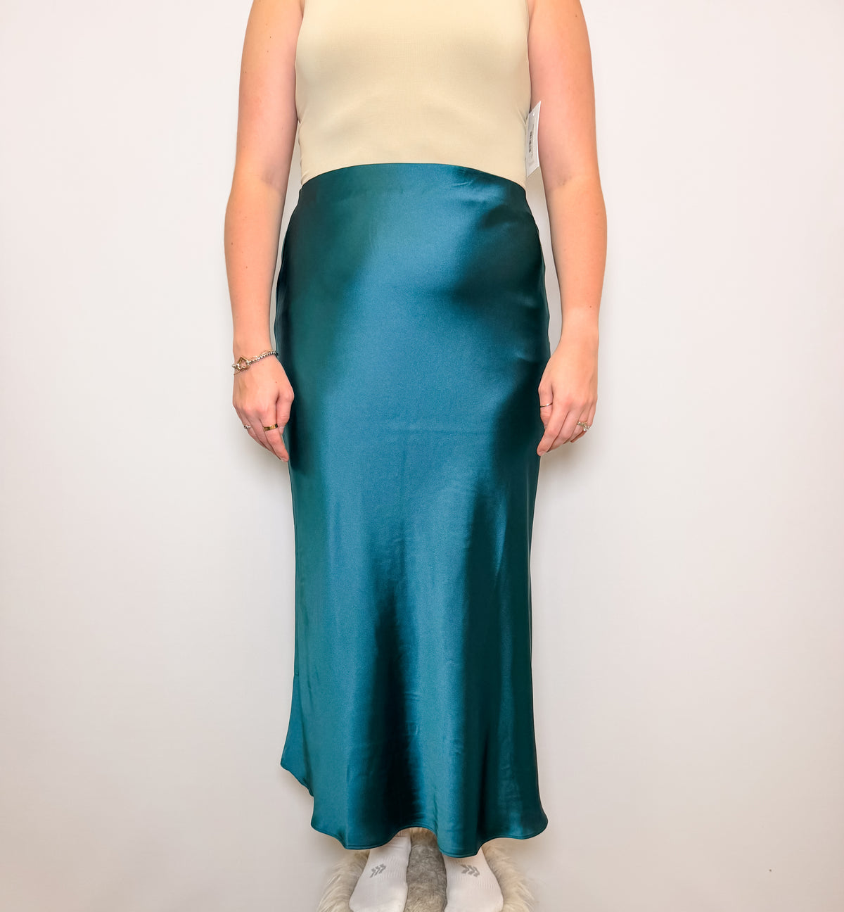Satin Maxi Skirt