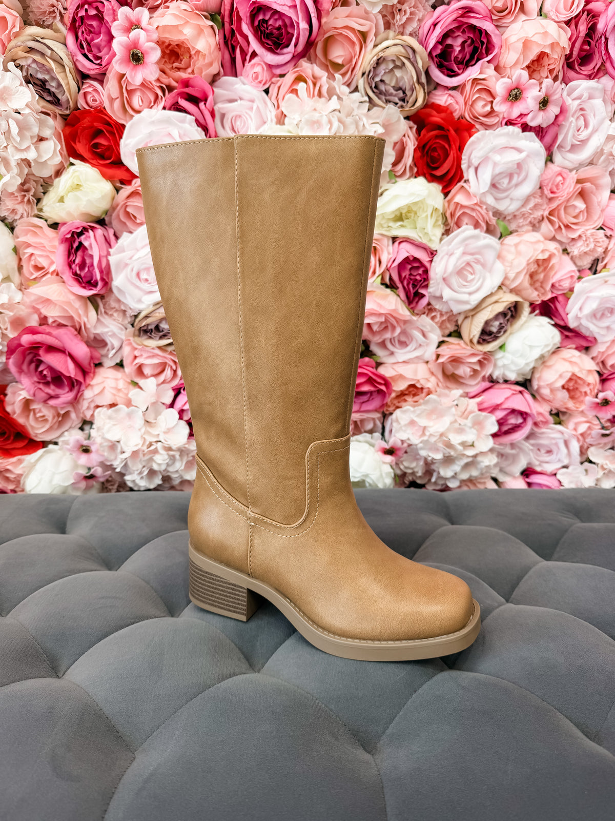 Belvin Low Block Heel Boots