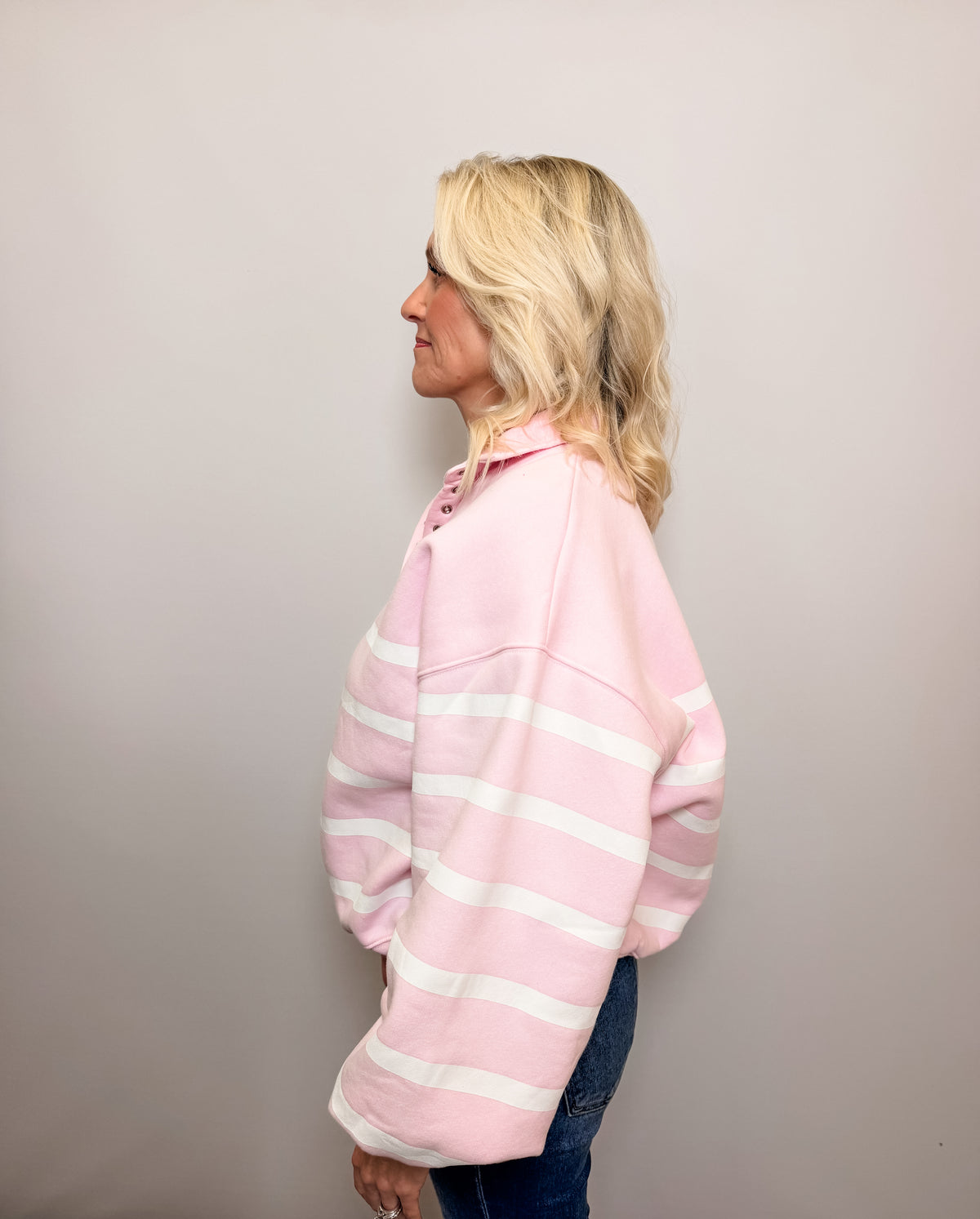 Addison Stripe Pullover