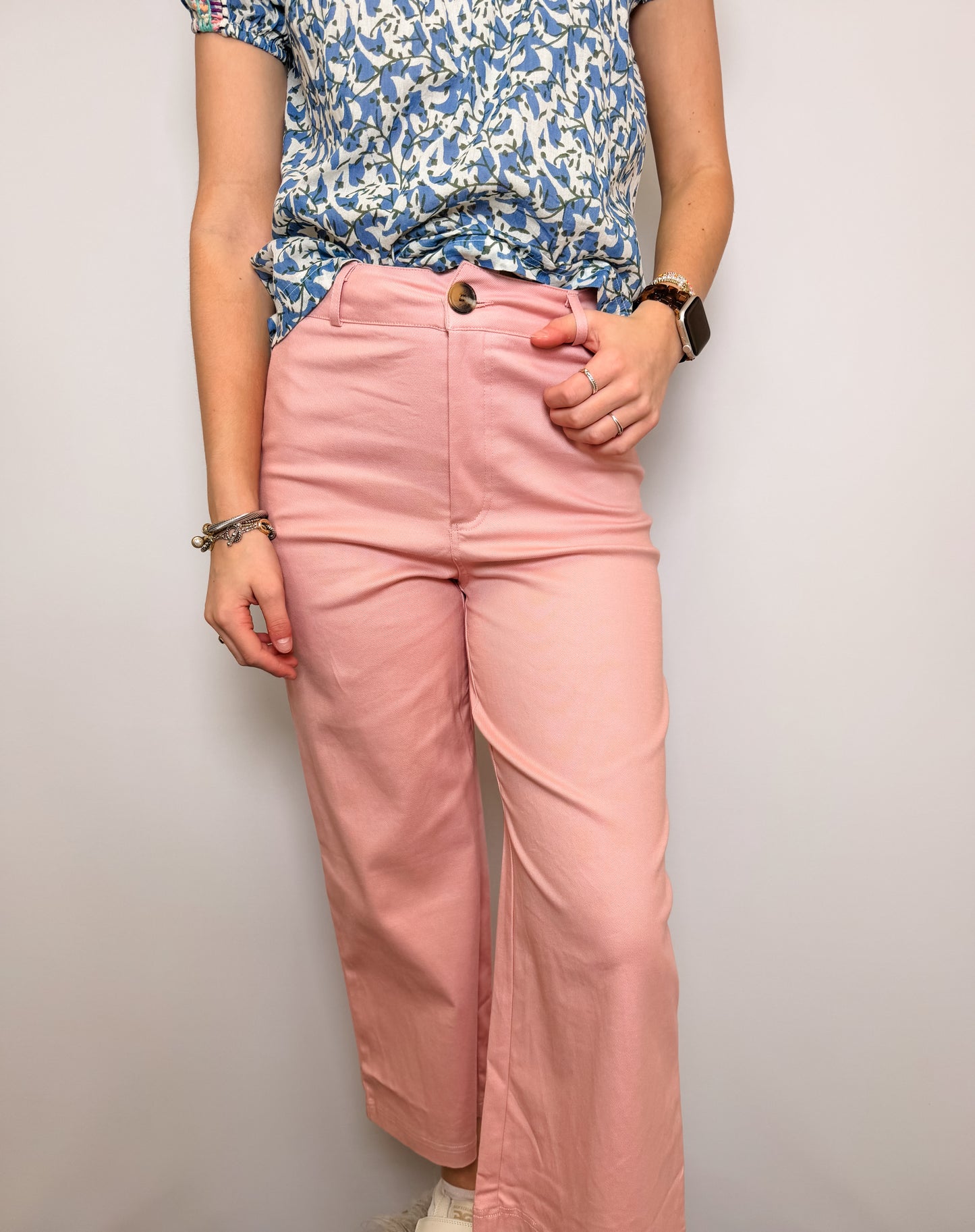 High Waist Wide Leg Pants