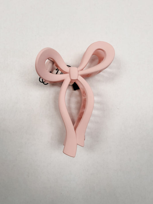 Matte Bow Claw Clips